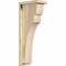 Ekena Millwork Yorktown Rough Sawn Corbel w/Backplate, Douglas Fir, 6"W x 10"D x 26"H COR06X10X26YOR01RDF - alternate 1